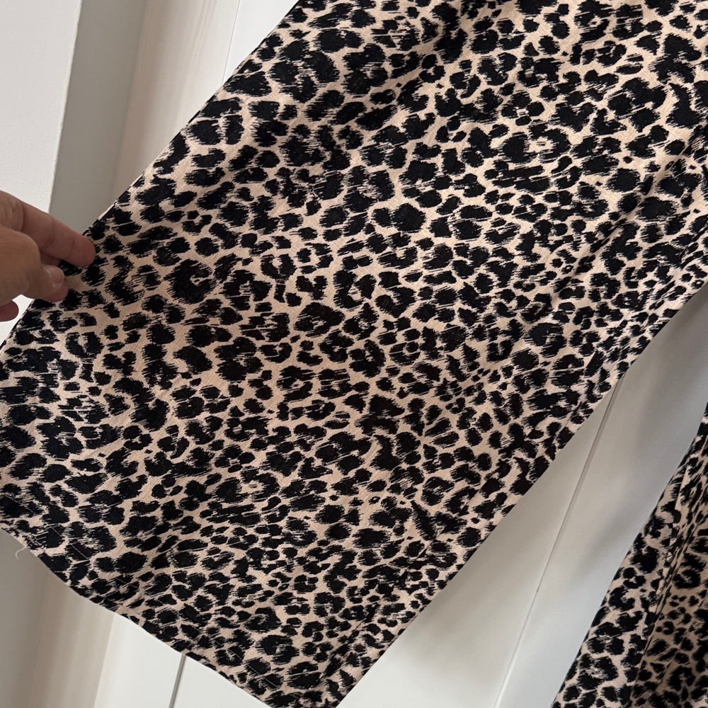 Leopard Wide Leg Pants - Picture 3 of 6
